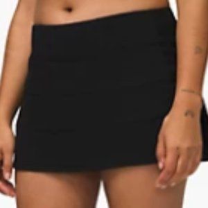Black Lululemon tennis skirt